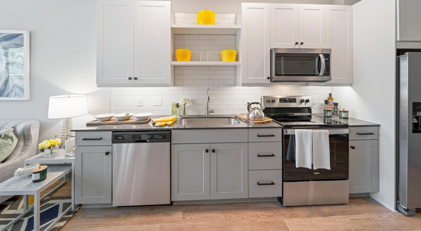 Beautiful kitchens with designer finishes a kitchen with white cabinets