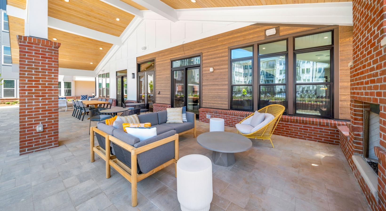 Take advantage of all Miller and York has to offer a room with a couch and chairs