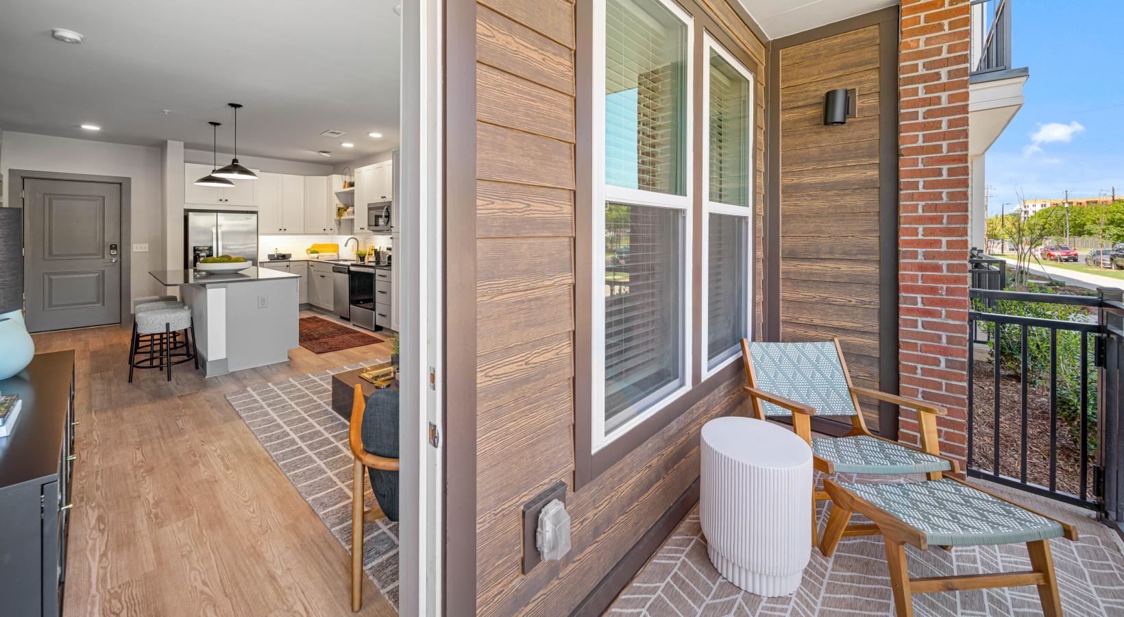 Gorgeous natural light in your living space a room with a table chairs and a window